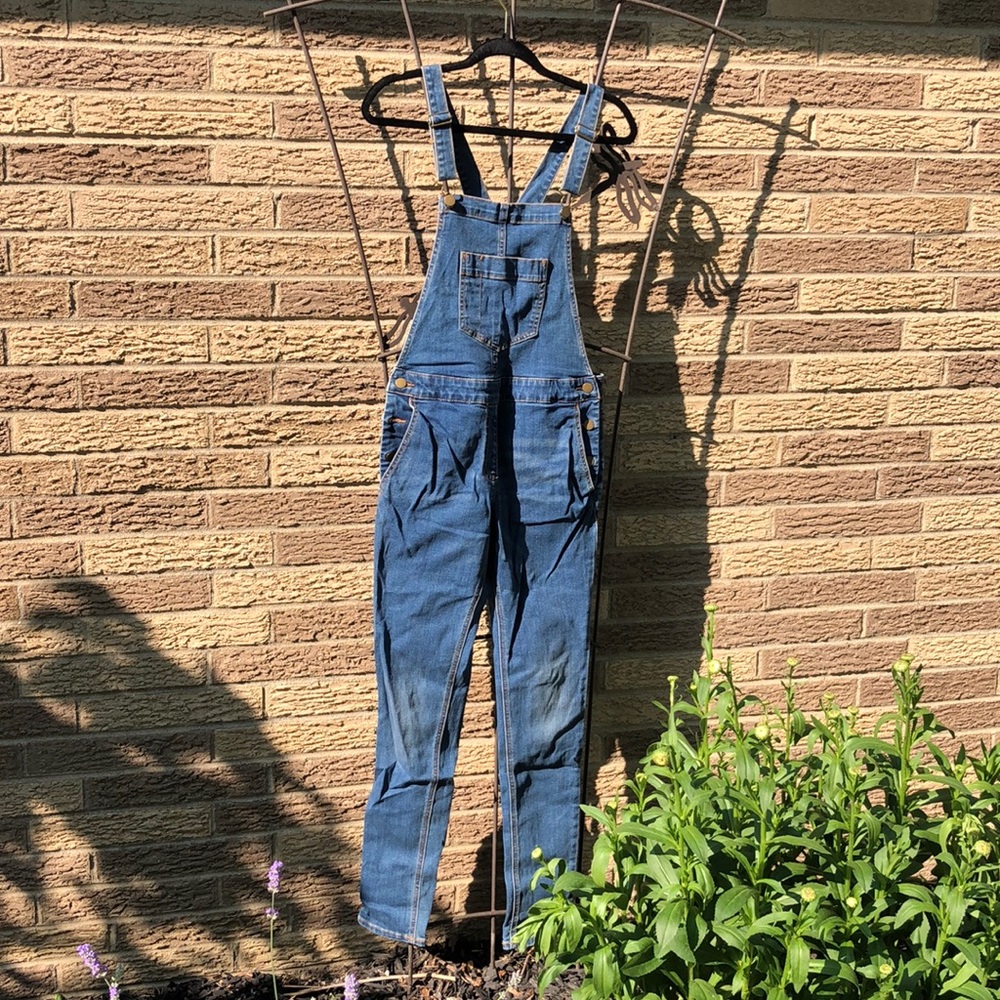 J.crew crew cuts (girls) size 16 denim overalls